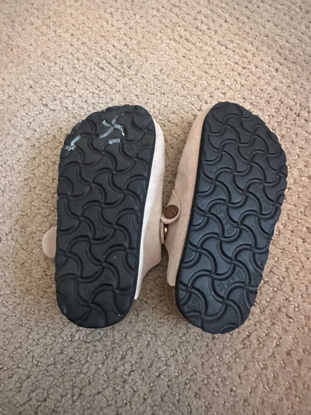 Birkenstock Boston Light Taupe Kids EU 27 Clog – STRAP FLAW